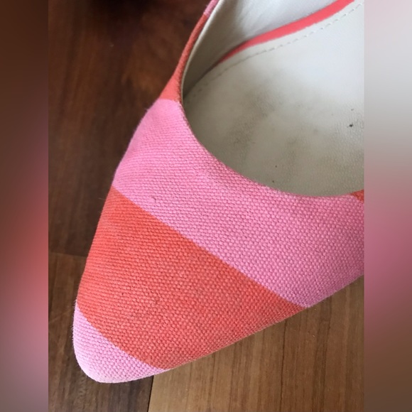 Boden Pink and Orange Flats - Picture 5 of 10